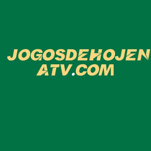 Logo da JOGOSDEHOJENATV